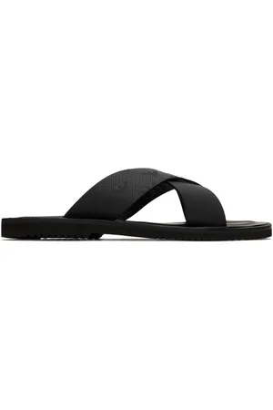 Emporio Armani Logo Sliders - Military | Standout