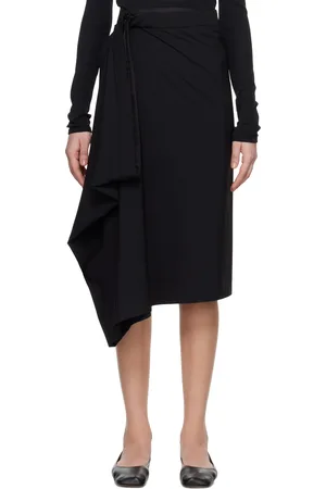 ALAINPAUL Extended Tailored Midi Skirt