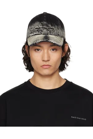 Feng Chen Wang Black & White Gradient Baseball Cap