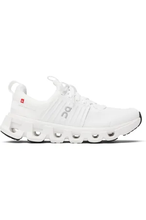 On Running Big Kids White Cloudswift Sneakers