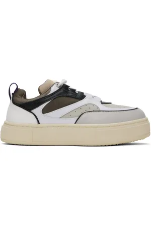Eytys Beige & Gray Sidney Sneakers