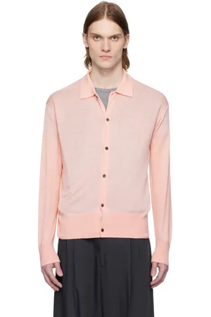YOKE Silk Cashmere Sheer Cardigan