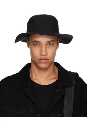 LEMAIRE Black Cricket Bucket Hat