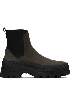 Moncler Brown Larue Chelsea Boots