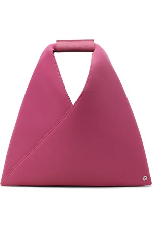 Maison Margiela Kids Pink Triangle Mini Tote