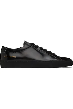 COMMON PROJECTS Black Achilles Sneakers