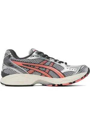 Asics Silver & Pink GEL-KAYANO 14 Sneakers