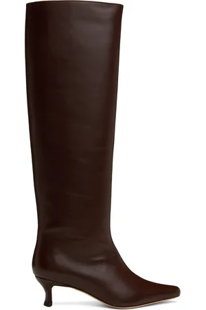 By Far Brown Kitten Stevie 42 Tall Boots