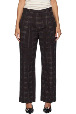 R13 Brown Relaxed Trousers