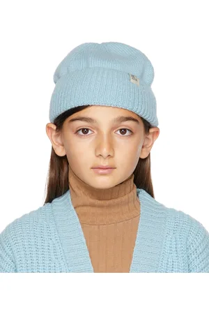 Weekend House Kids Kids Blue Merino Wool Beanie