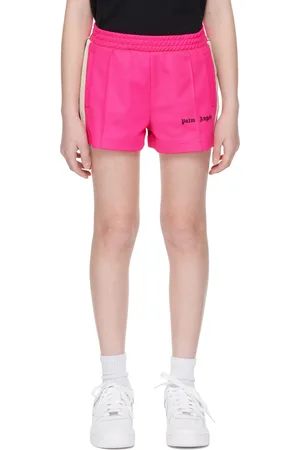 Palm Angels Kids Pink Track Shorts