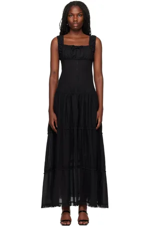Frankies Bikinis Christabelle Ruffle Maxi Dress