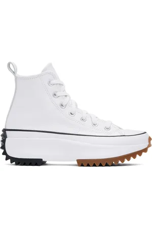 Converse White Run Star Hike Hi Sneakers