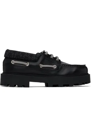Givenchy Black Storm Boat Shoes