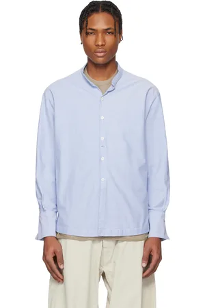 GREG LAUREN Blue Oxford Studio Shirt