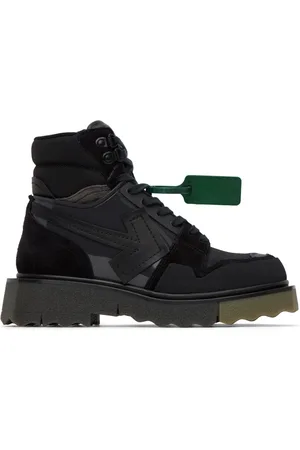OFF-WHITE Black Hiking Sponge Boot