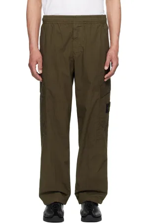 Stone Island Khaki Mil-Spec Stretch Ripstop Cargo Pants