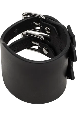 Maison Margiela Black Vegetable Leather Bracelet