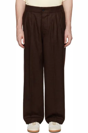 Document English Wool Tucked Trousers