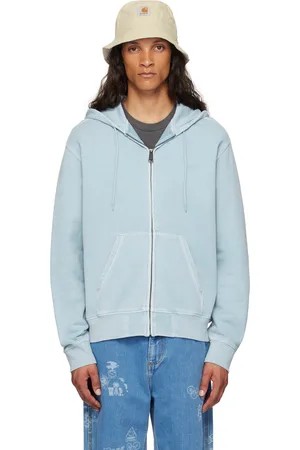 Carhartt Blue Duster Script Hoodie