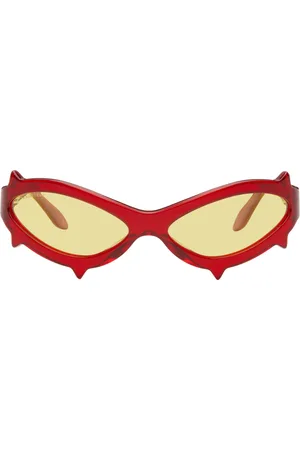 MAUSTEIN SSENSE Exclusive Red Spike Sunglasses