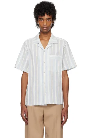 LE 17 SEPTEMBRE Embroidered Stripe Shirt