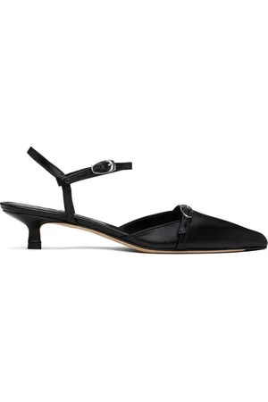 Aeyde Melia Leather Kitten Heels