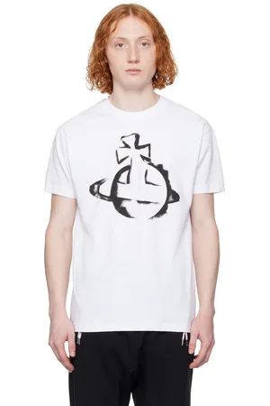 Vivienne Westwood White Stencil Orb Classic T-shirt