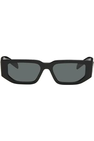 Prada Black Triangle Logo Sunglasses