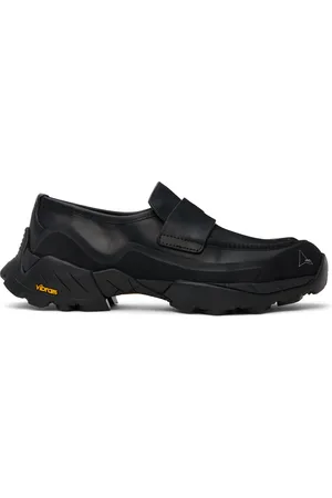 ROA Black Hybrid Loafers