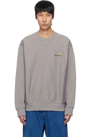 Carhartt Gray American Script Sweatshirt