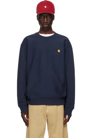 Carhartt Blue American Script Sweatshirt