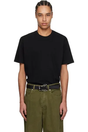 Bottega Veneta Black Cotton Jersey T-shirt