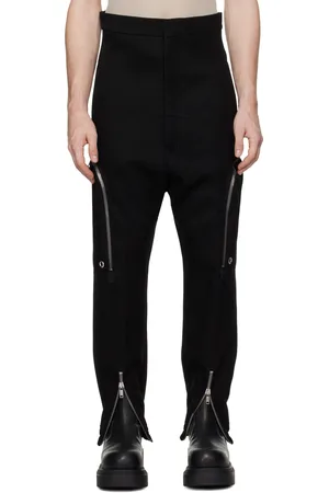 Rick Owens Black Porterville Dirt Bauhaus Cargo Pants