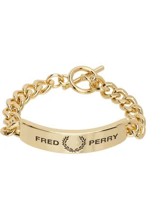 Fred Perry Gold ID Bracelet