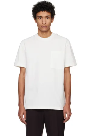 Jil Sander White Logo Flag T-shirt