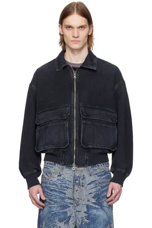 Diesel Black D-Kurz Denim Jacket