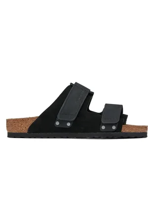 Birkenstock Black Regular Uji Sandals