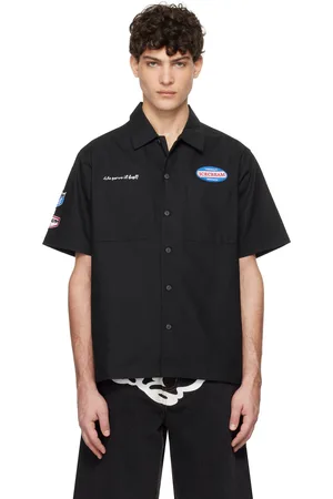 ICECREAM Short Sleeve Patch Work Shirt