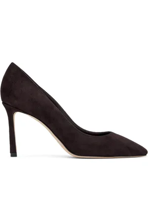 Jimmy Choo Brown Romy 85 Heels