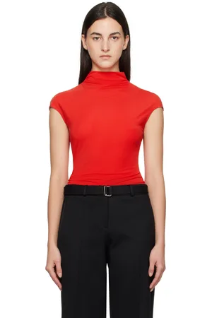 Paris Georgia Red Asymmetric T-shirt