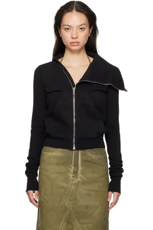 Rick Owens Black Porterville Mountain Sweatshirt
