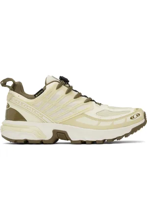Salomon Yellow & Brown ACS PRO GORE-TEX Sneakers