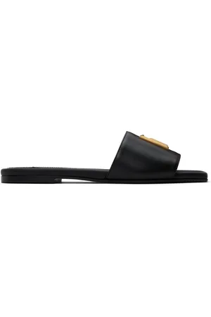 Balmain Black Dafne PB Sandals