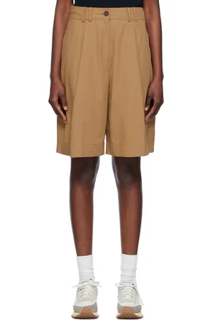 STUDIO NICHOLSON Tan City Shorts