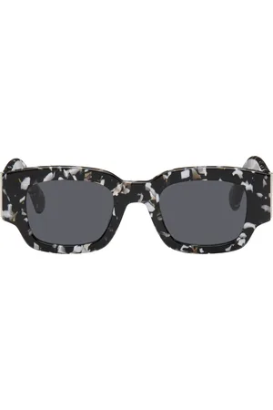 Ami Black & White Classical Ami de Cœur Sunglasses