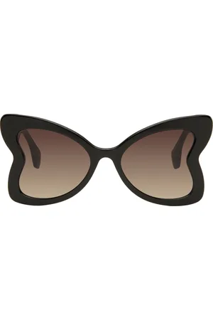 Vivienne Westwood Black Athalia Sunglasses