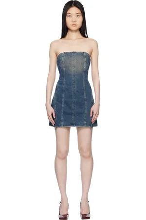 KSUBI Blue Avenue Dress Sandstorm Minidress