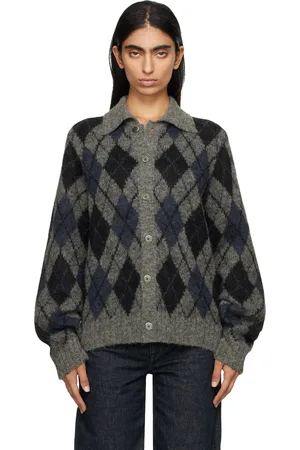 OUR LEGACY Gray Evening Cardigan