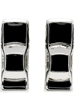 Marland Backus Silver & Traffic Jam Earrings